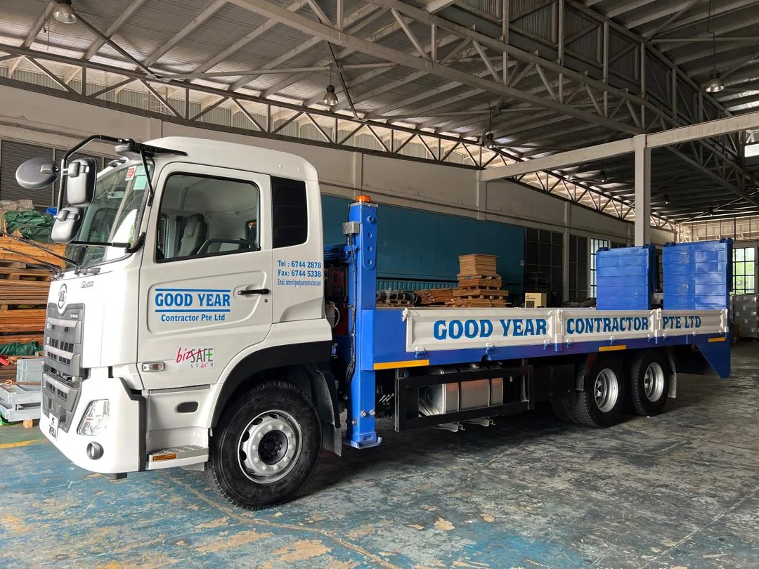 Good Year Contractor low-bed trailer in Singapore